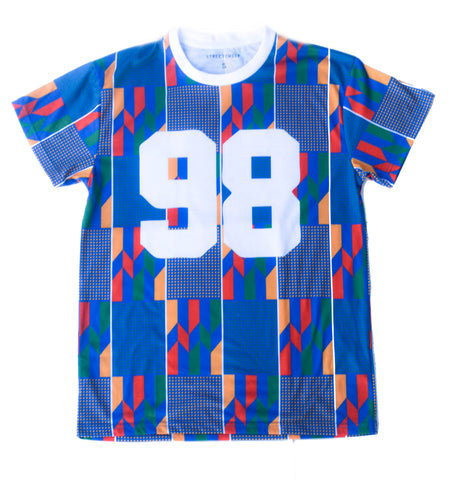 Blue Coming to America Tee