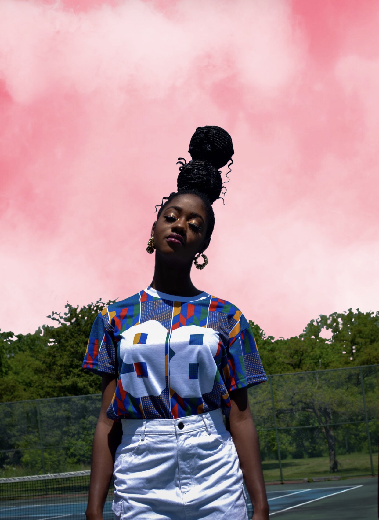 Blue Coming to America Tee